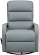 BarcaLounger® Sandhill Troy Spa Blue Manual Swivel Glider Recliner-2