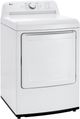 LG 7.3 Cu. Ft. White Front Load Gas Dryer-2