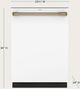 Cafe™ 24" Matte White Top Control Built In Dishwasher-2