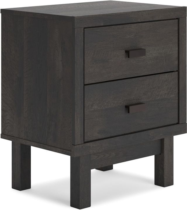Signature Design by Ashley® Toretto Rustic Charcoal Nightstand-0