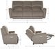 La-Z-Boy® Cassian Sand Power Reclining Sofa with Headrest and Lumbar-2