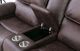 Mazin Furniture Kincaide Brown Manual Reclining Loveseat with Center Console-2