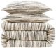 HiEnd Accents Cosmo 3-Piece Black/Ivory Queen Duvet Cover Set-0