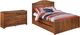Signature Design by Ashley® Barchan 2-Piece Medium Brown Full Panel Bed Set-0
