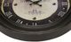 Monarch Specialties Inc. Antique Brown 16" Round Wall Clock with Black/White Background-1