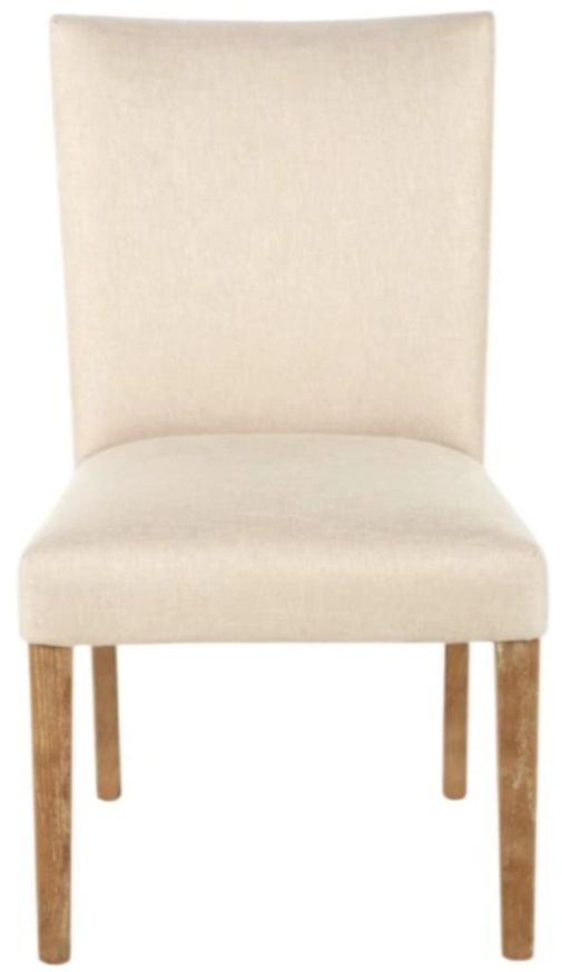 Nest Home Collections Sasha Biscuit/Gray Washed Dining Chair-1