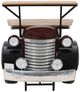 Jofran Inc. Glory Days Black/Brown/Red Woody Vintage Bar-3