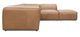 Moe's Home Collection Form Classic 5-Piece Sonoran Tan L-Shaped Modular Leather Sectional-3