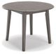Signature Design by Ashley® Shullden Gray Drop Leaf Dining Table-0