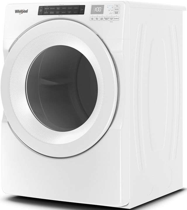 Whirlpool® 7.4 Cu. Ft. White Front Load Electric Dryer-3