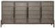 Liberty Furniture Pelicans Buff Coastal Fog 74" Accent TV Console-1