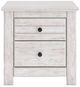 Signature Design by Ashley® Makidern 4-Piece Whitewash Full Youth Panel Bedroom Set-4
