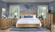 Legacy Classic XXX's And OOO's Amber Queen Panel Bed with Storage Footboard-1