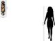 Classy Living Playful Graffiti Mona Lisa Skateboard Wall Art-2