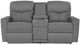 La-Z-Boy® Hawthorn Smoke Power Reclining Loveseat with Console, Headrest, and Lumbar-1