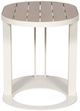 Vanguard® Furniture Customizable Montecito Aluminum/Teak Outdoor Accent Table-2