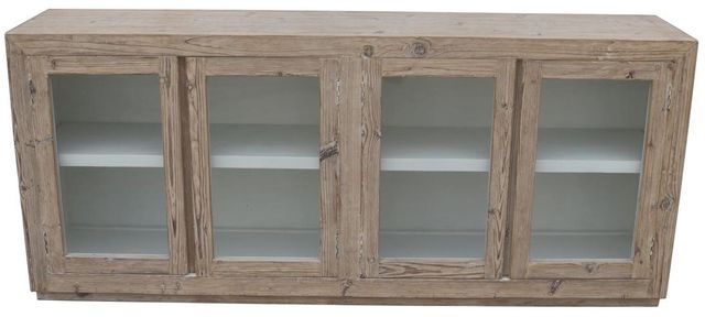 Nest Home Collections Serena Heirloom White Wash Long Cabinet-0