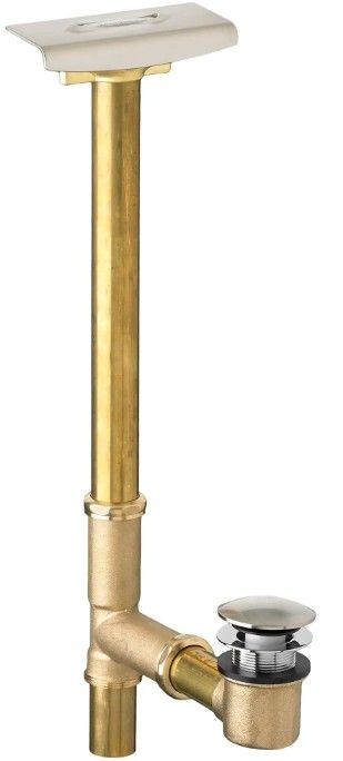 American Standard Drain / Heater Brushed Nickel Deep Soak® Max Bathtub Drain-0