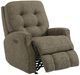 Flexsteel® Customizable Devon Fabric Power Rocking Recliner with Power Headrest-1