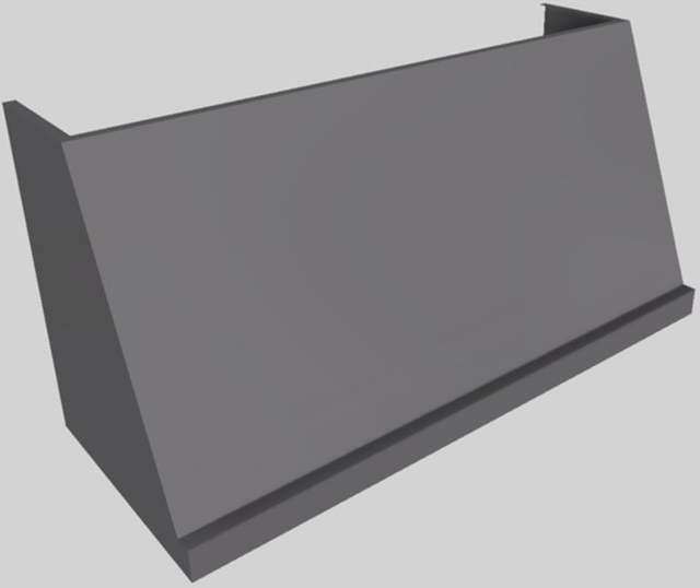 Vent-A-Hood® 60" Wall Mounted Range Hood-Gunsmoke-4