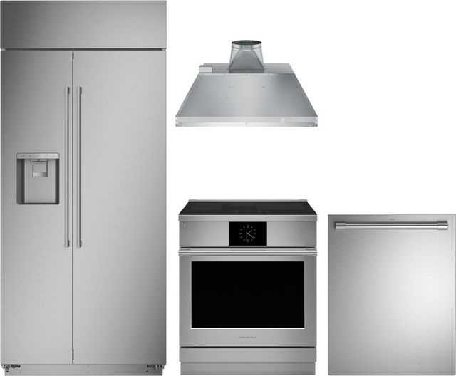 Monogram® 4 Piece Stainless Steel Induction Kitchen Package-0
