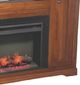 American Heartland Manufacturing Poplar 2-Door Tall Fireplace TV Stand-1