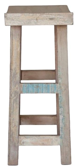Home Trends & Design Ibiza Vintage Teal Counter Chair-2