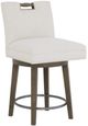Fairfield® Customizable Dining Entree Pull Short Back Swivel Counter Stool-0