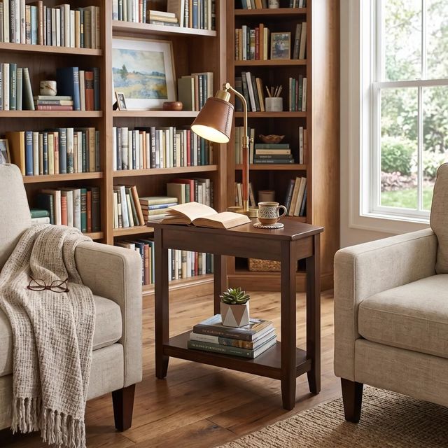 Sunny Designs™ Coffee Bean Chair Side Table-1