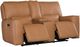 Hooker® Furniture MS Miles Oslo Antelope Power Reclining Loveseat with Power Headrest and Console-1