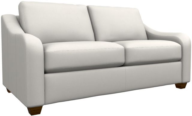 La-Z-Boy® Charlie Ivory Leather Full Sleep Sofa-0