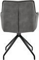 Armen Living Noah 2-Piece Charcoal Dining Chairs-4