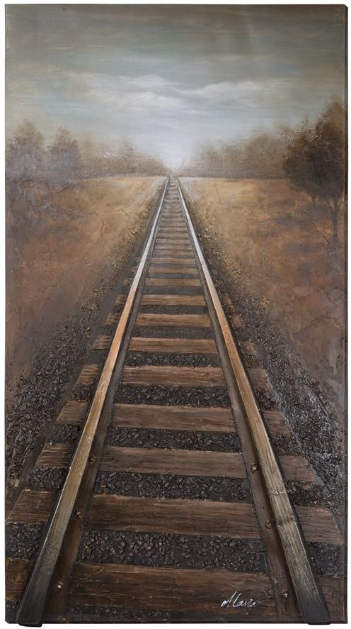 YHD Vanishing Into The Distance Wall Art-0