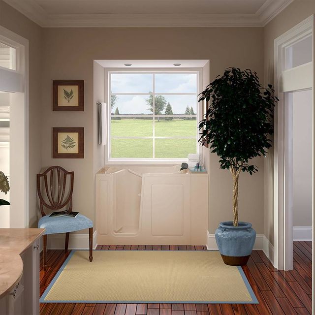 American Standard Premium Series Linen Walk-In Alcove Air Spa System Tub-3