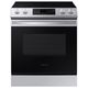 Samsung 30" Fingerprint Resistant Stainless Steel Slide In Electric Range-0