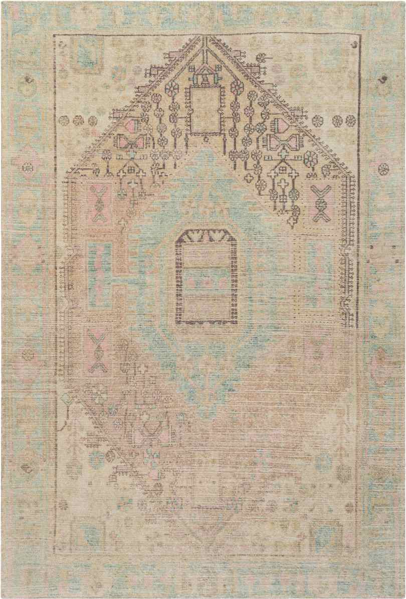 Surya Unique Multi-Colored 5'x8' Area Rug | Jack's Furniture
