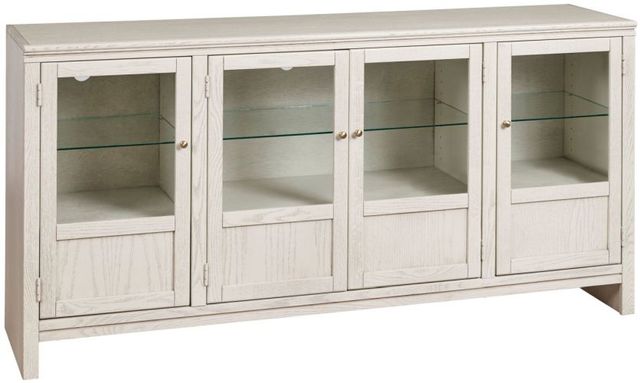 aspenhome® Sandro Brushed White 66'' Console with 4-Doors-0