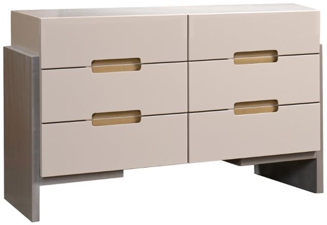 Country View Woodworking Customizable Summa 57" 6-Drawer Dresser-0