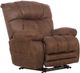 Catnapper® Dawkins Chocolate Oversized Power Lay Flat Recliner with Extra Extension Footrest-0