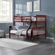 ACME Furniture Marita Cherry Bunk Bed Twin over Full-1