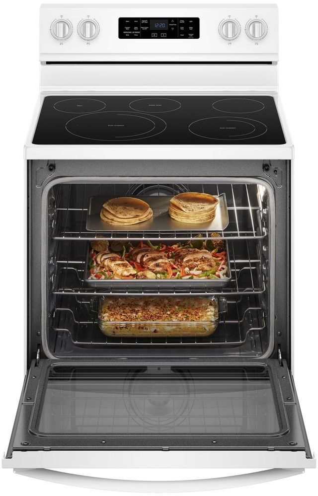 Whirlpool® 30" Freestanding Electric Range-White-2
