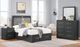 Najarian Furniture Loft Black Storage Full Panel Bed-3