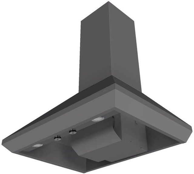 Vent-A-Hood® 30" Gunsmoke Euro Style Wall Mounted Range Hood-3
