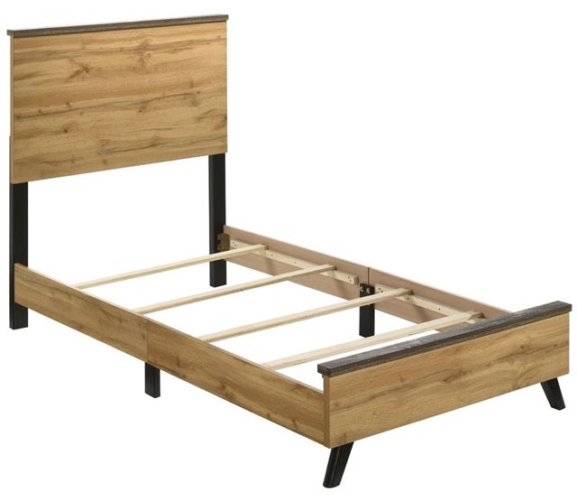 Coaster® Kaywood Natural Pine Twin Panel Bed-1