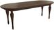 Mavin Customizable 72" Oval Extendable Dining Table with 18" Leaf-0