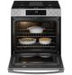 GE® 500 Series 30" Stainless Steel Slide In Gas Range-2