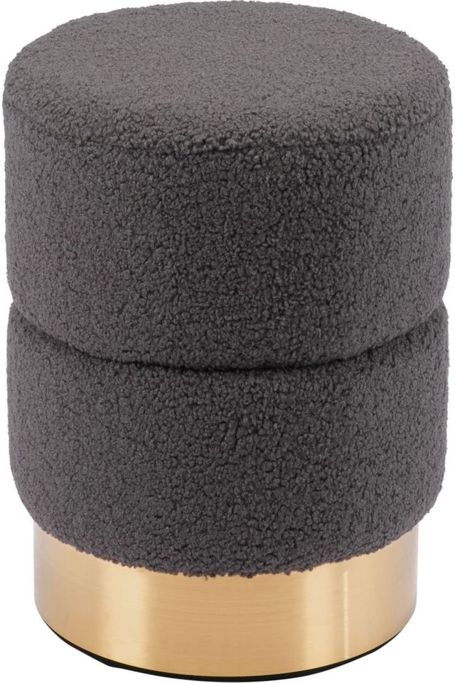 Zuo® Modern Dark Gray Eureka Ottoman-1