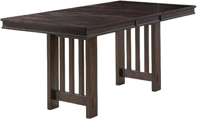 A-America® Bremerton Warm Gray Trestle Dining Table-0