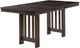 A-America® Bremerton Warm Gray Trestle Dining Table-0