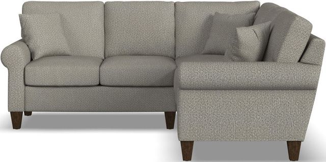 Flexsteel® Customizable Moxy 2-Piece Sectional Corner Sofa with Right Arm Facing Loveseat-2
